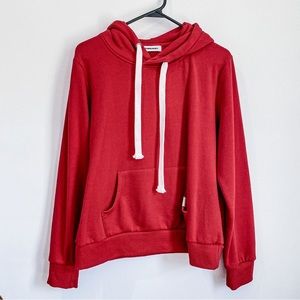 Women’s Red hoodie - L